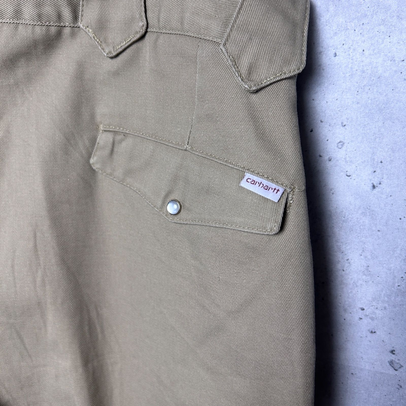 80s Carhartt カーハート ウエスタンパンツ SCOVILLジップ USA製 古着 