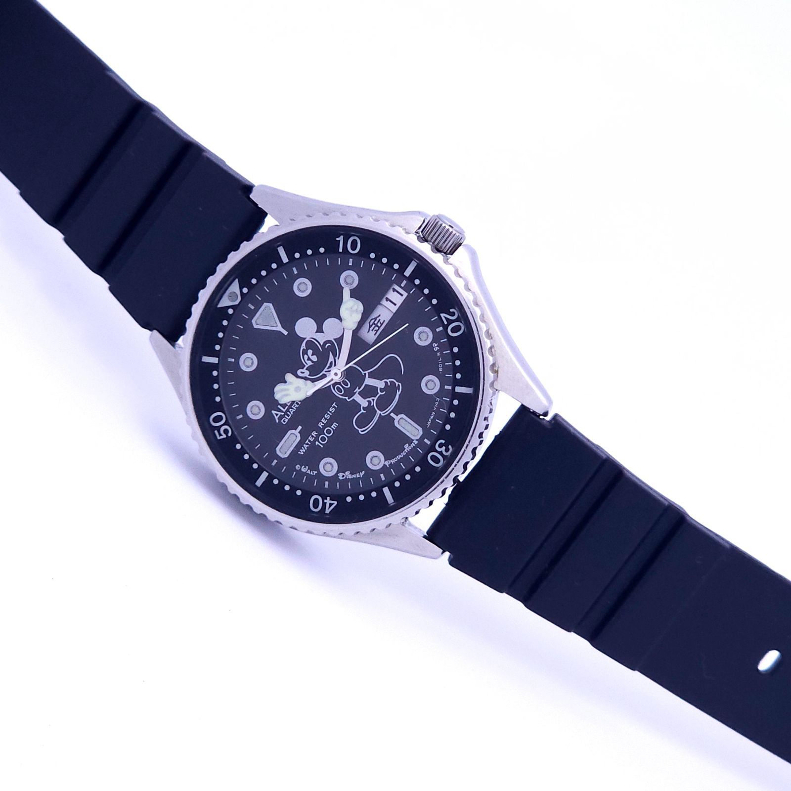 SEIKO セイコー ALBAアルバ Y150-5H60 ディスニー ミッキー Yahoo!オークション -「セイコー アルバ ミッキー」(ディズニー