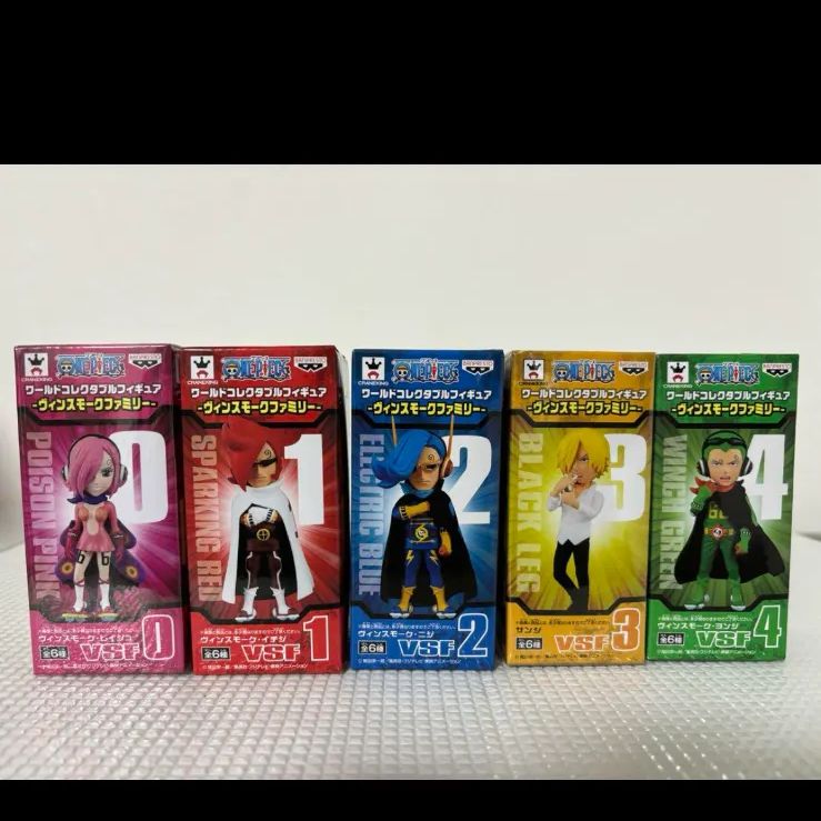 ワンピース ワールド コレクタブル ヴィンスモークファミリー 全6種 未