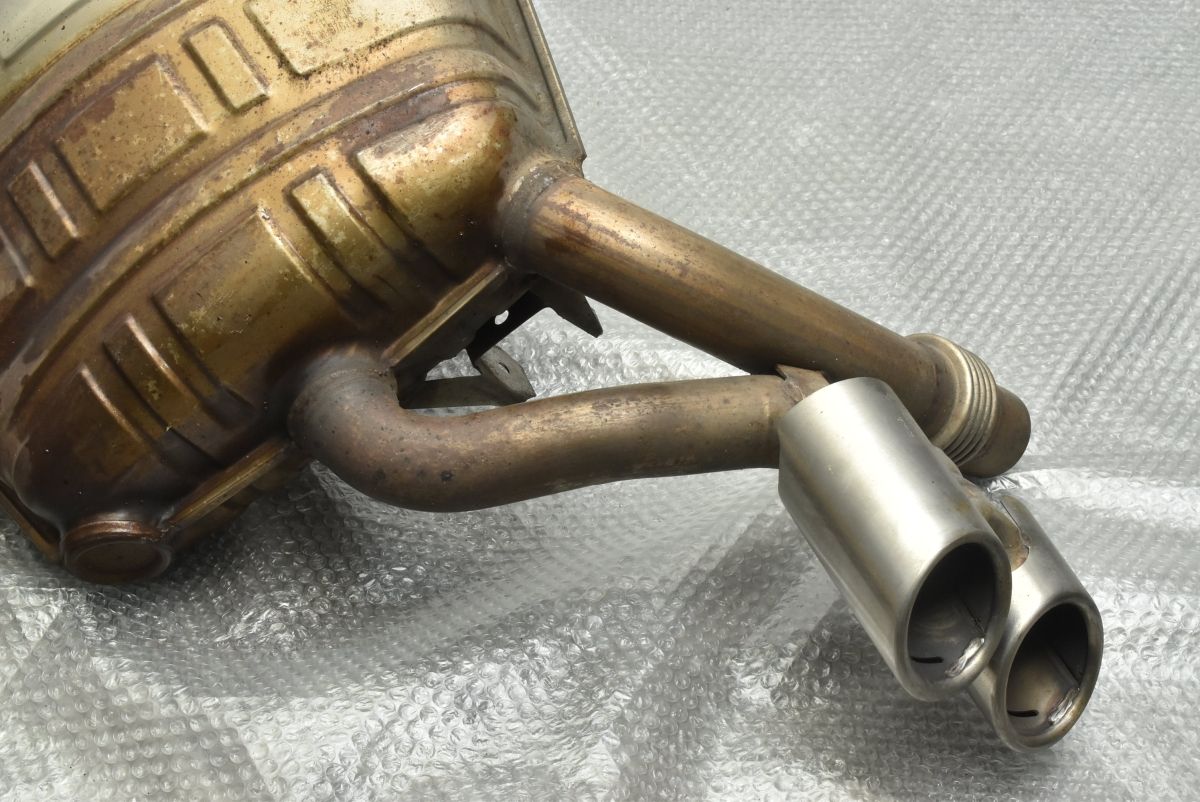 値下げ　ポルシェ911 997 後期　カレラ　純正マフラー 正規品】ポルシェ 911 type997 カレラ4S 純正 マフラー 左右