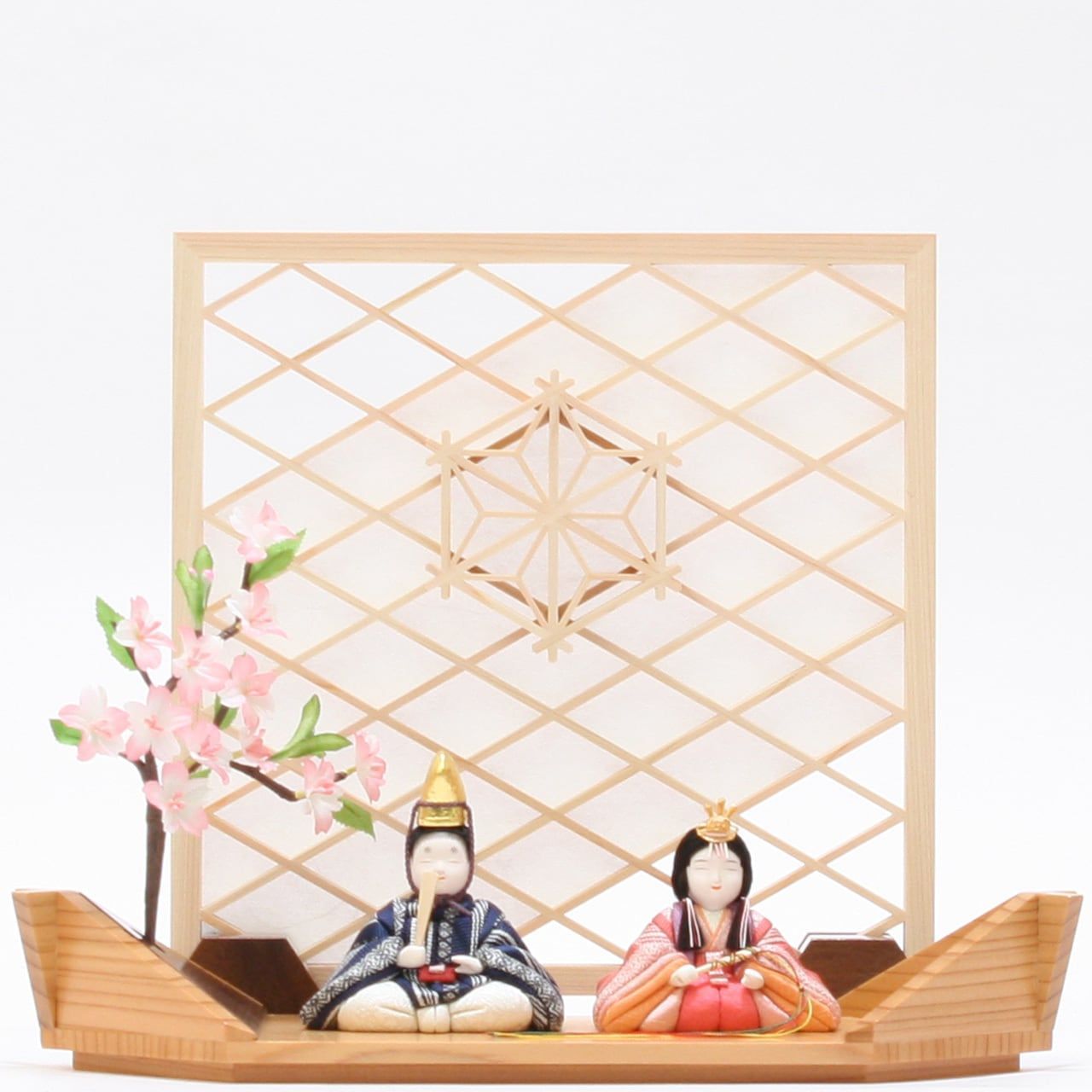 キラキラ うさちゃん お雛様 ✨早い者勝ちミニ畳プレゼント 雛人形