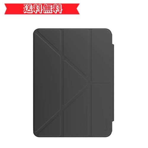 Happy-shops 【SwitchEasy】 iPad Pro 12.9 2022 2021 対応 ケース 手帳型 オートスリープ 対応 背面 クリア スリム 保護 カバー Apple Pencil 2 充電 ホルダー 透明 クリアケース / 4段階 角度