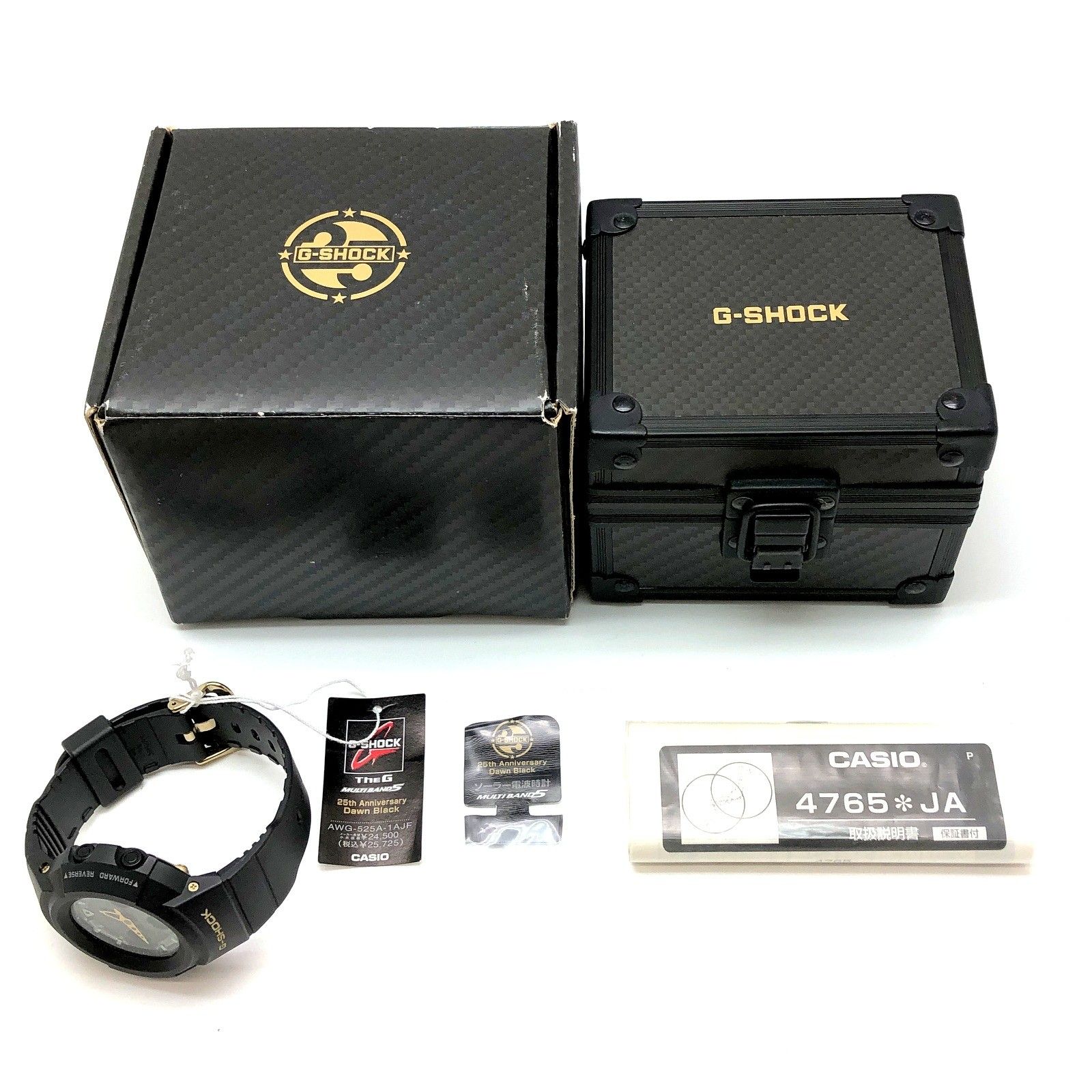 G-SHOCK AWG-525A-1AJF 25周年Dawn Black