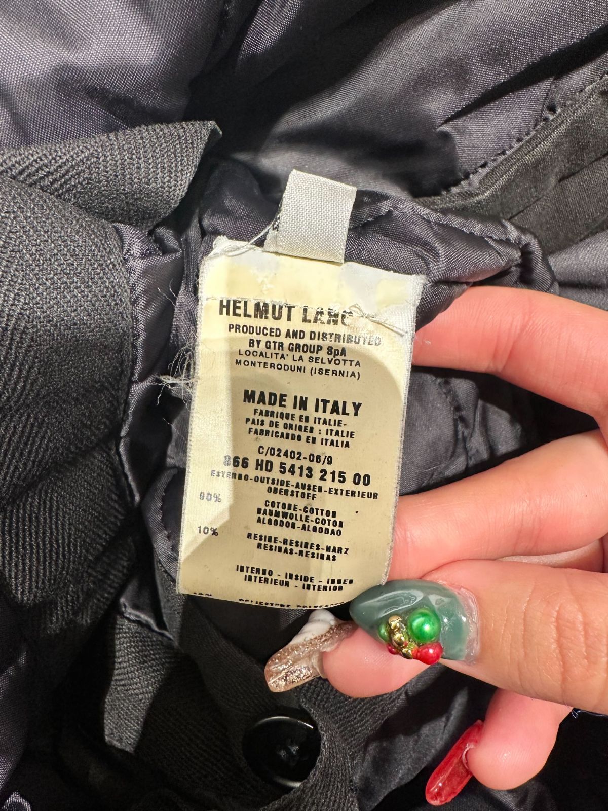 HELMUT LANG (ヘルムートラング) 99AW Asttro Biker Jacket 本人期 