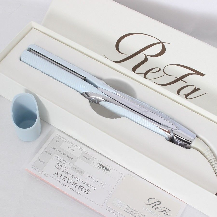 ReFa STRAIGHT IRON PRO ホワイト ReFa ストレートヘアアイロン