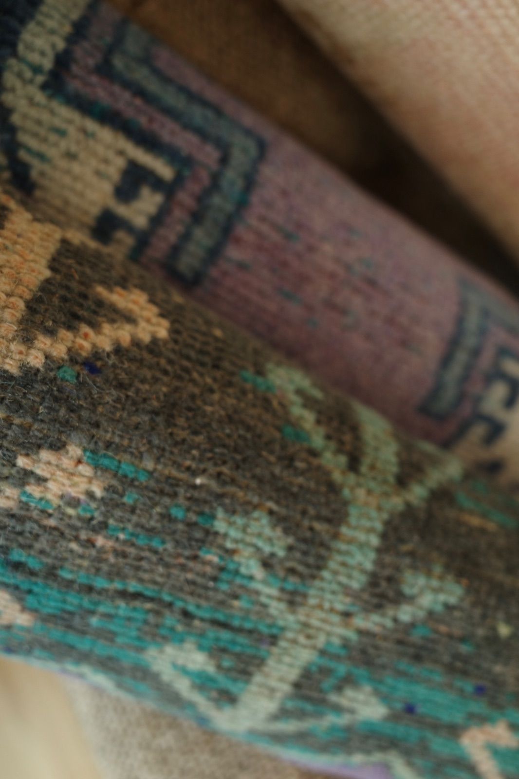 スモールラグ パープル