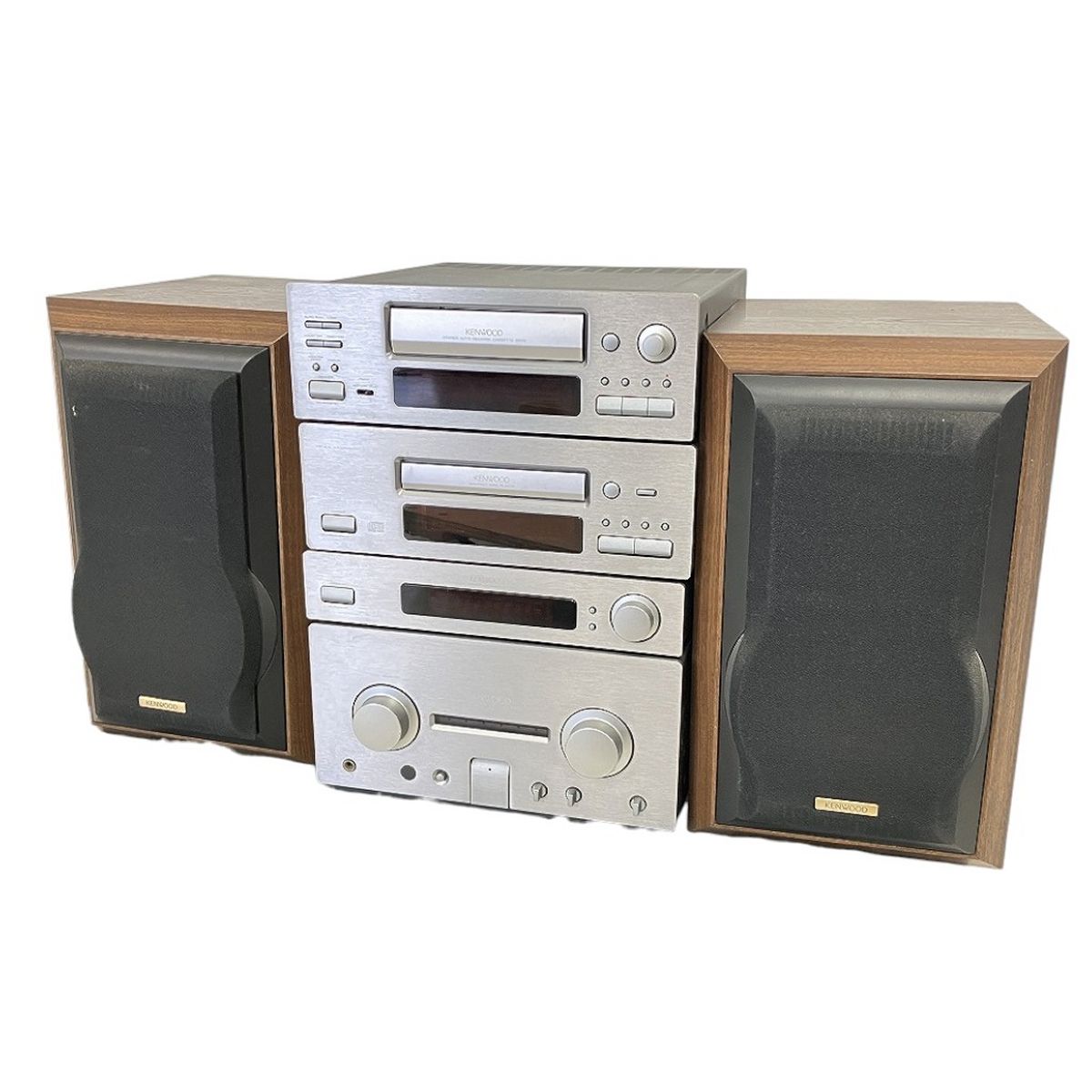 KENWOOD A-1001 T-1001 DP-1001 X-1001 LS-1001 システム コンポ セット 音響機材 ケンウッド ジャンク W10418064