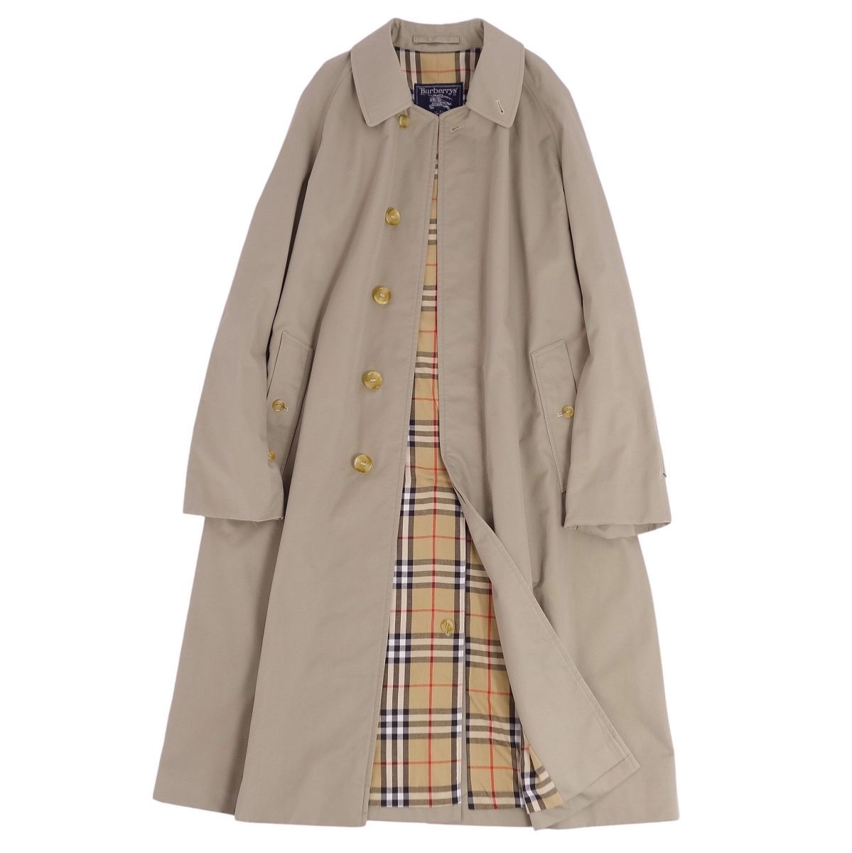 Burberrys ベージュ ロングコート　ヴィンテージ Vintage バーバリー Burberrys コート ステンカラーコート バルマ