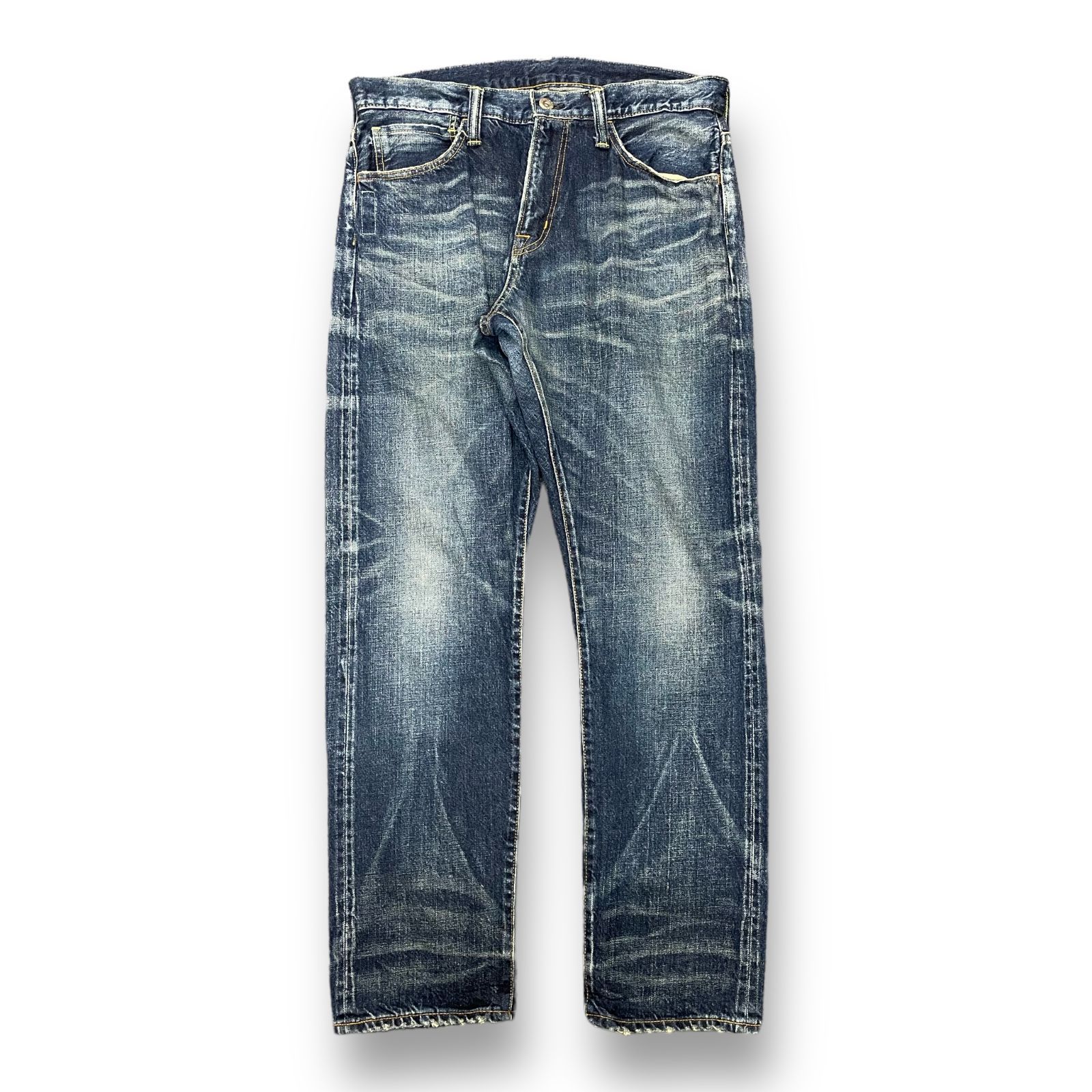 定価57200円 SEQUEL FRAGMENT 22AW SQ-22AW-PT-06 DAMAGE DENIM PANTS