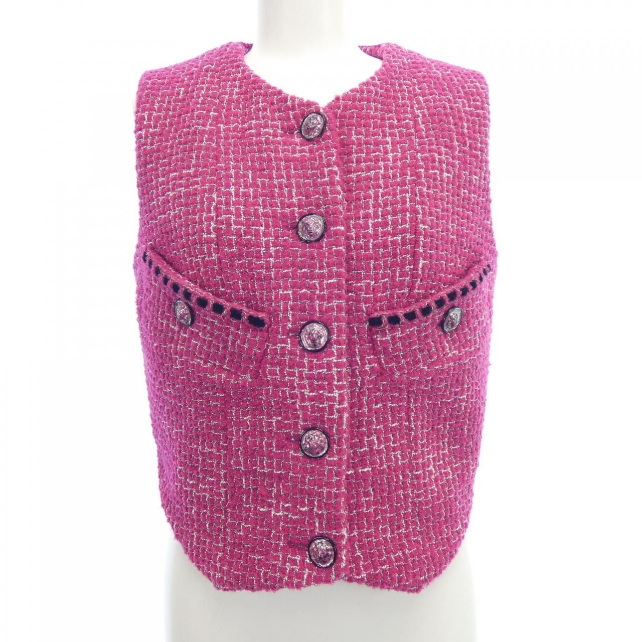 鑑定済み！】ルイヴィトン ベルト M6925W モノグラムデニム ピンク  