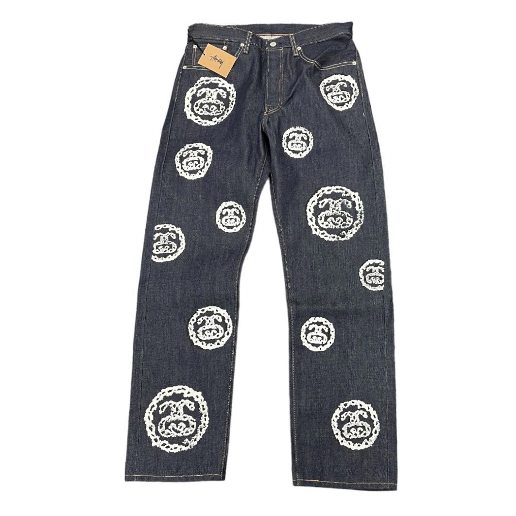 Stussy & Denim Tears 501 Jean Raw デニムパンツ ジーンズ