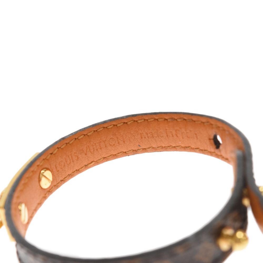 Louis Vuitton モノグラムレザーブレスレット Louis Vuitton レザー