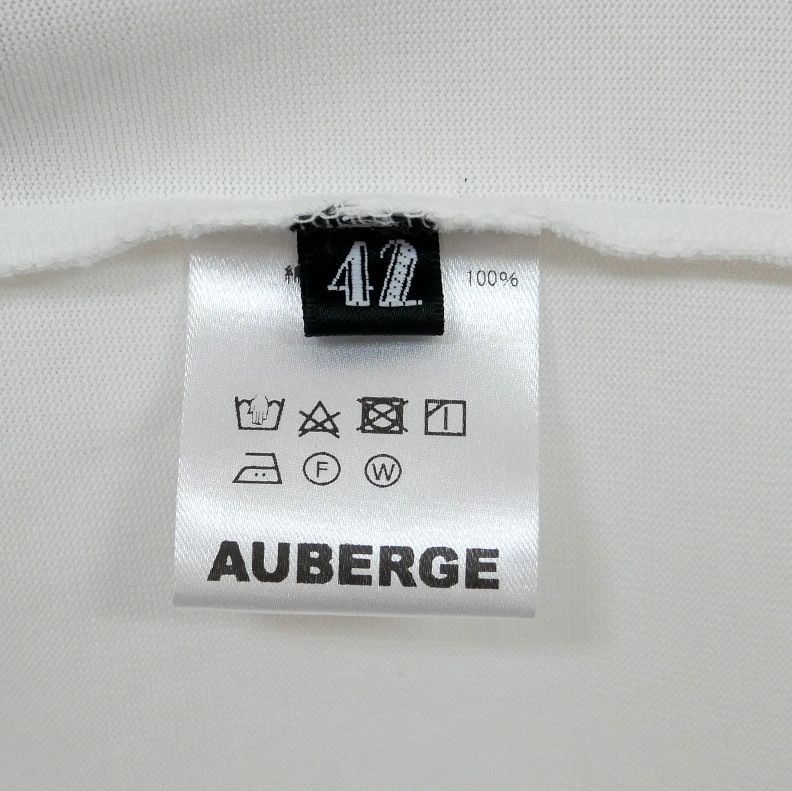 【未使用】AUBERGE BUCKLEYフォトT　38　オーベルジュ AUBERGE オーベルジュ 国内正規 24SS BUCKLEY フォトプリントT