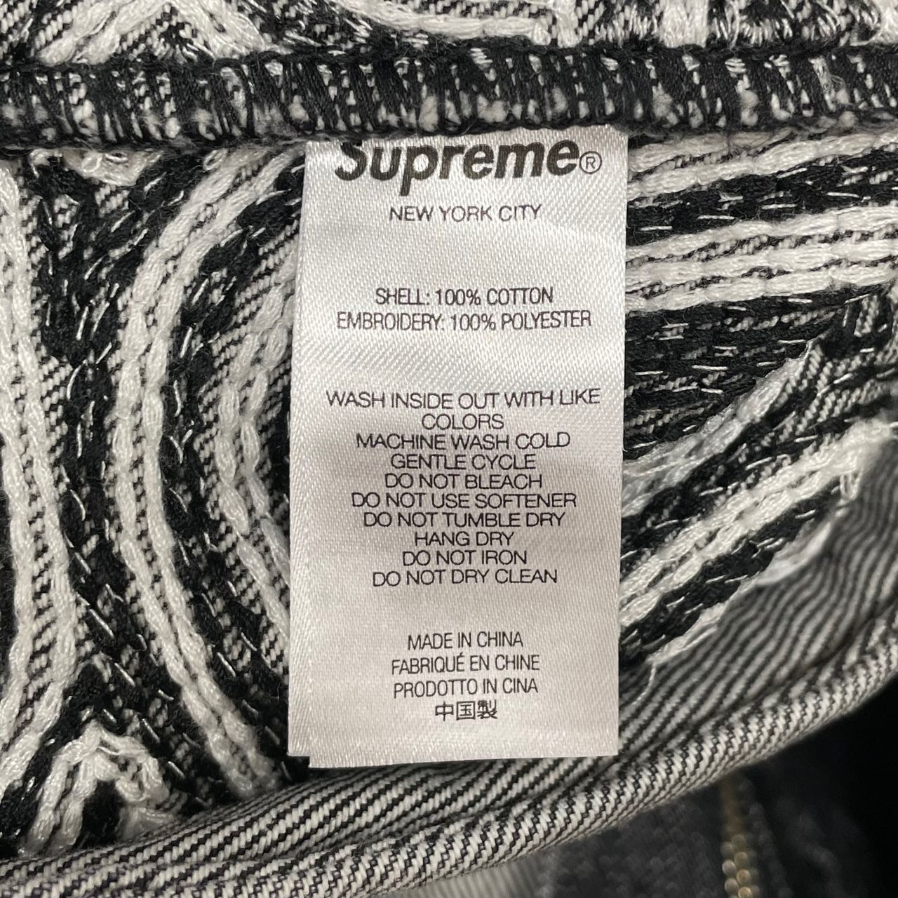 国内正規 SUPREME 22SS Chainstitch Denim Jacket チェーンステッチ 