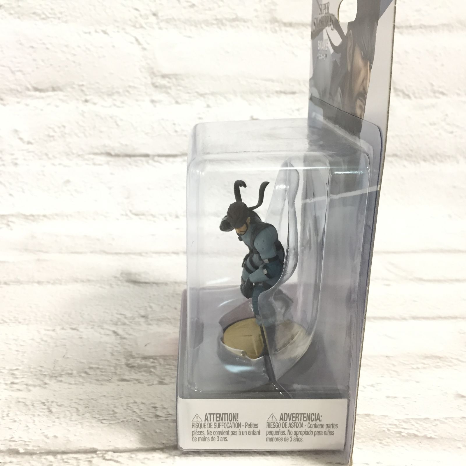 未使用・未開封品)amiibo スネーク(大乱闘スマッシュブラザーズ 