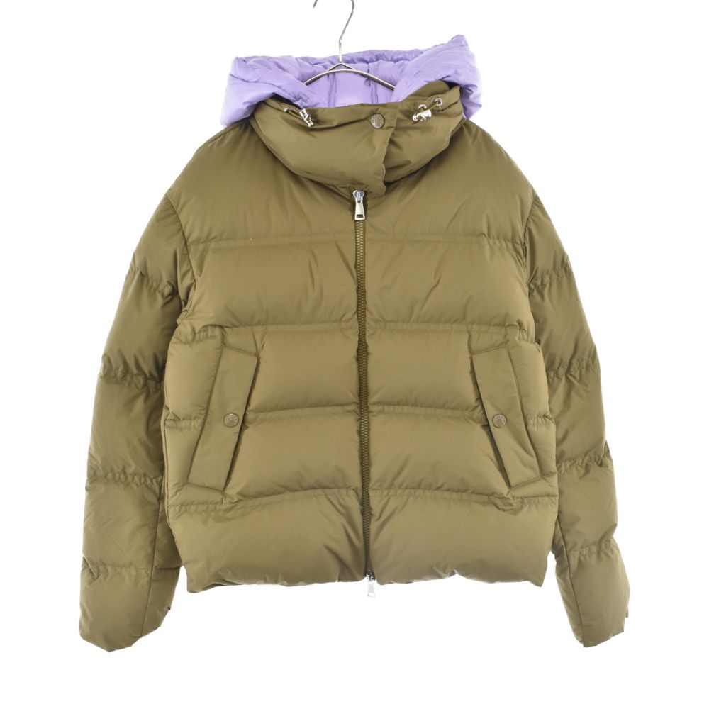 MONCLER (モンクレール) LOCTUDY GIUBBOTTO ロクテュディ カラーブロックダウンジャケット カーキ H10931A00032  595A2 - メルカリ