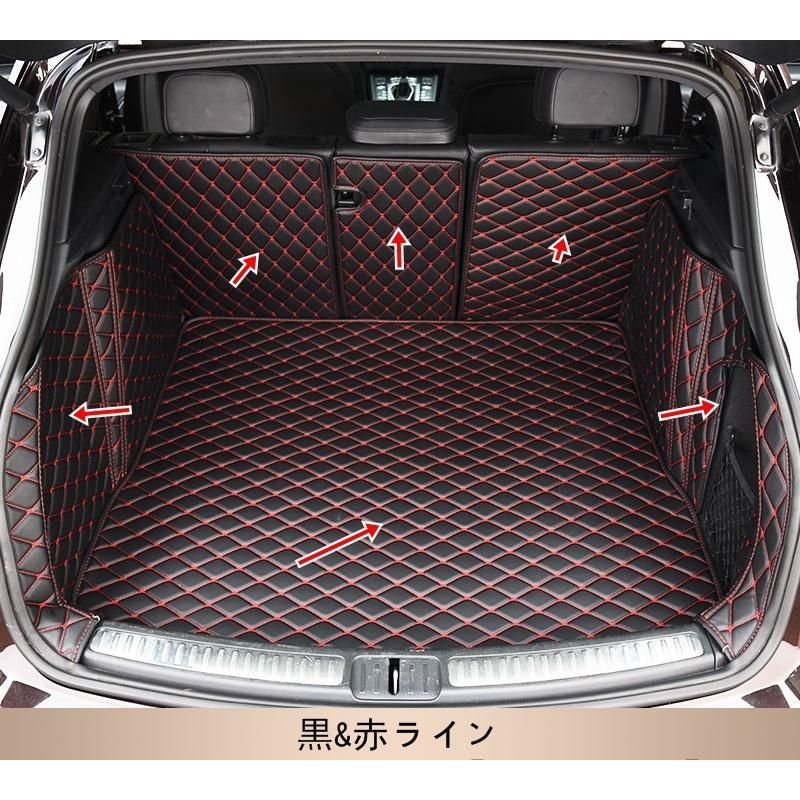 ラゲッジマット トランクマット 新品 ポルシェ カイエン macan panamera 専用 6PCS 選べる4色 - メルカリ