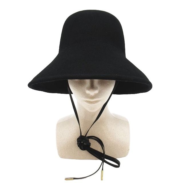 23aw エントワフェイン ENTWURFEIN NOEL HAT BLACK バケット ハット 