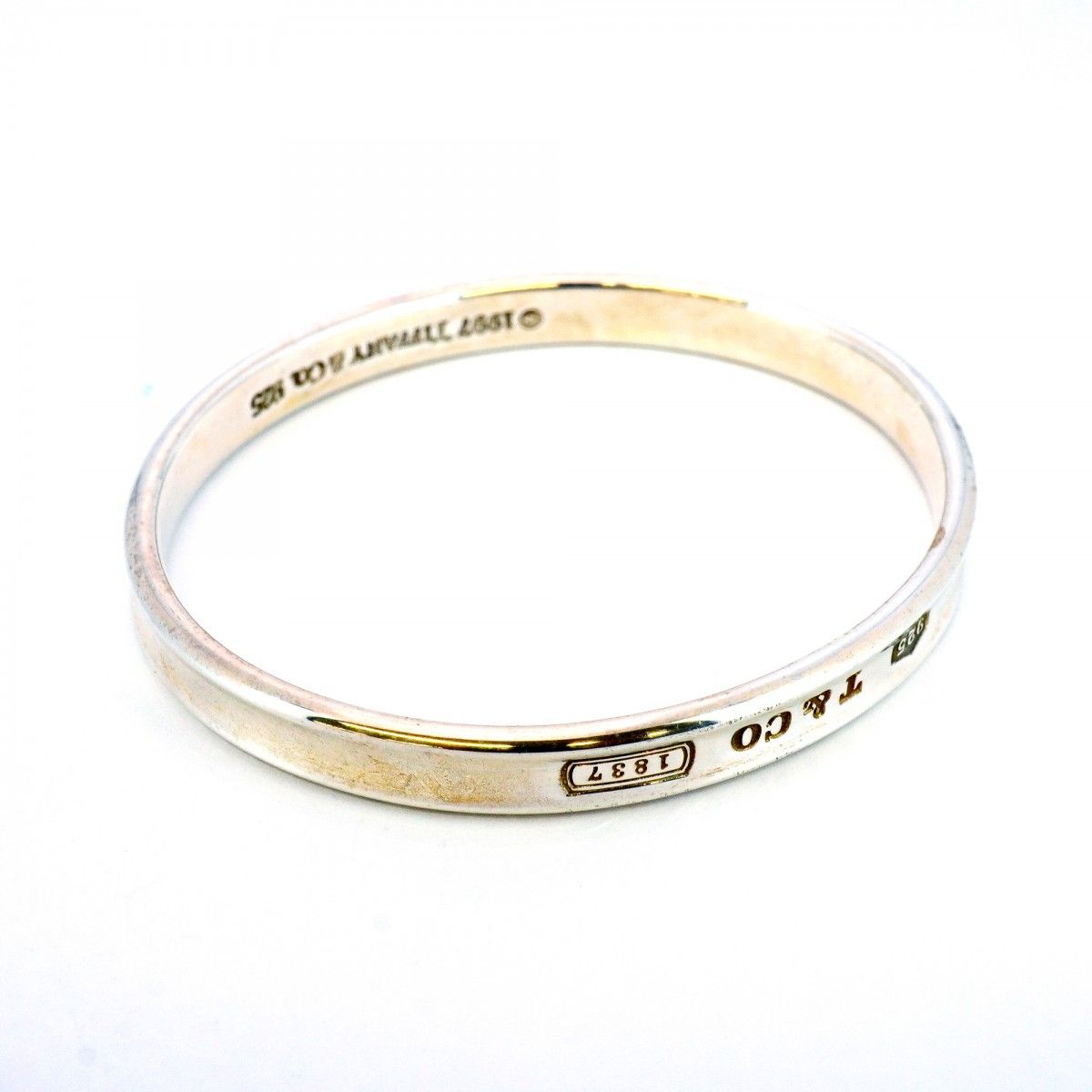 5jmb0200 ティファニー バングル ナロー シルバー925 レディース