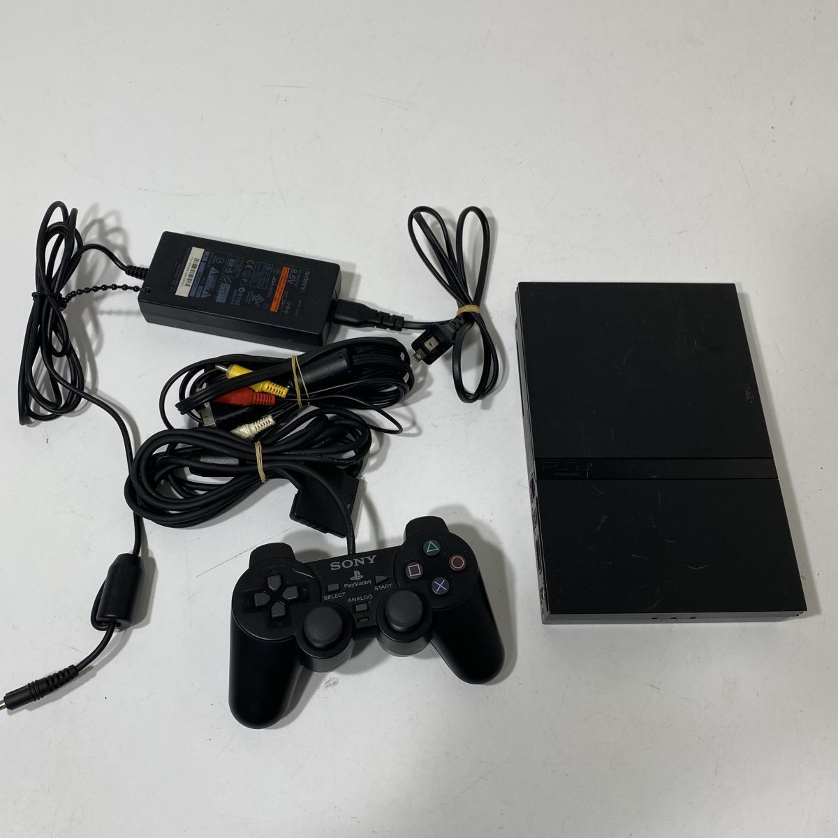 動作確認済　PlayStation2 SCPH-70000 本体　ソフトリモコン 薄型SONY PlayStation2 SCPH-70000 リモコン付き - メルカリ