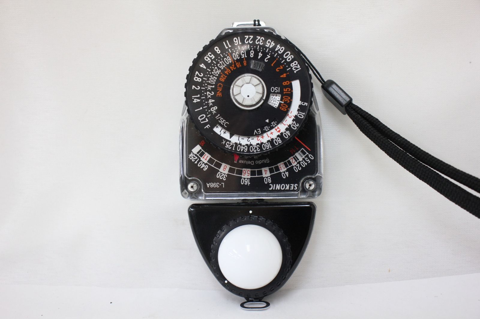 元 き SEKONIC STUDIO DELUXE III model L 398 A ケース付き 露出計 e 2831