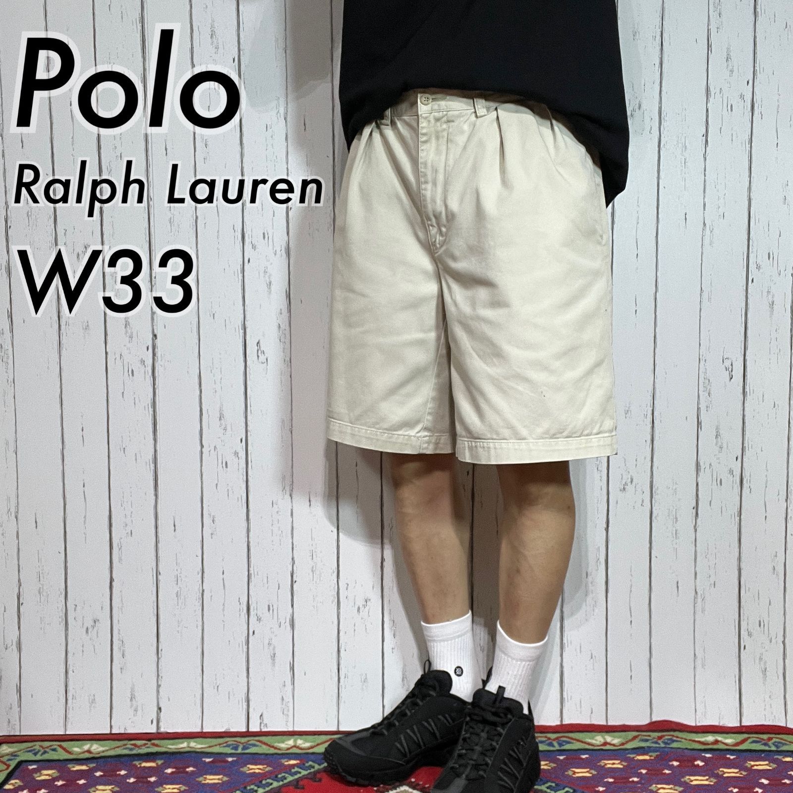 90s Polo Ralph Lauren ポロラルフローレン ツータック チノ
