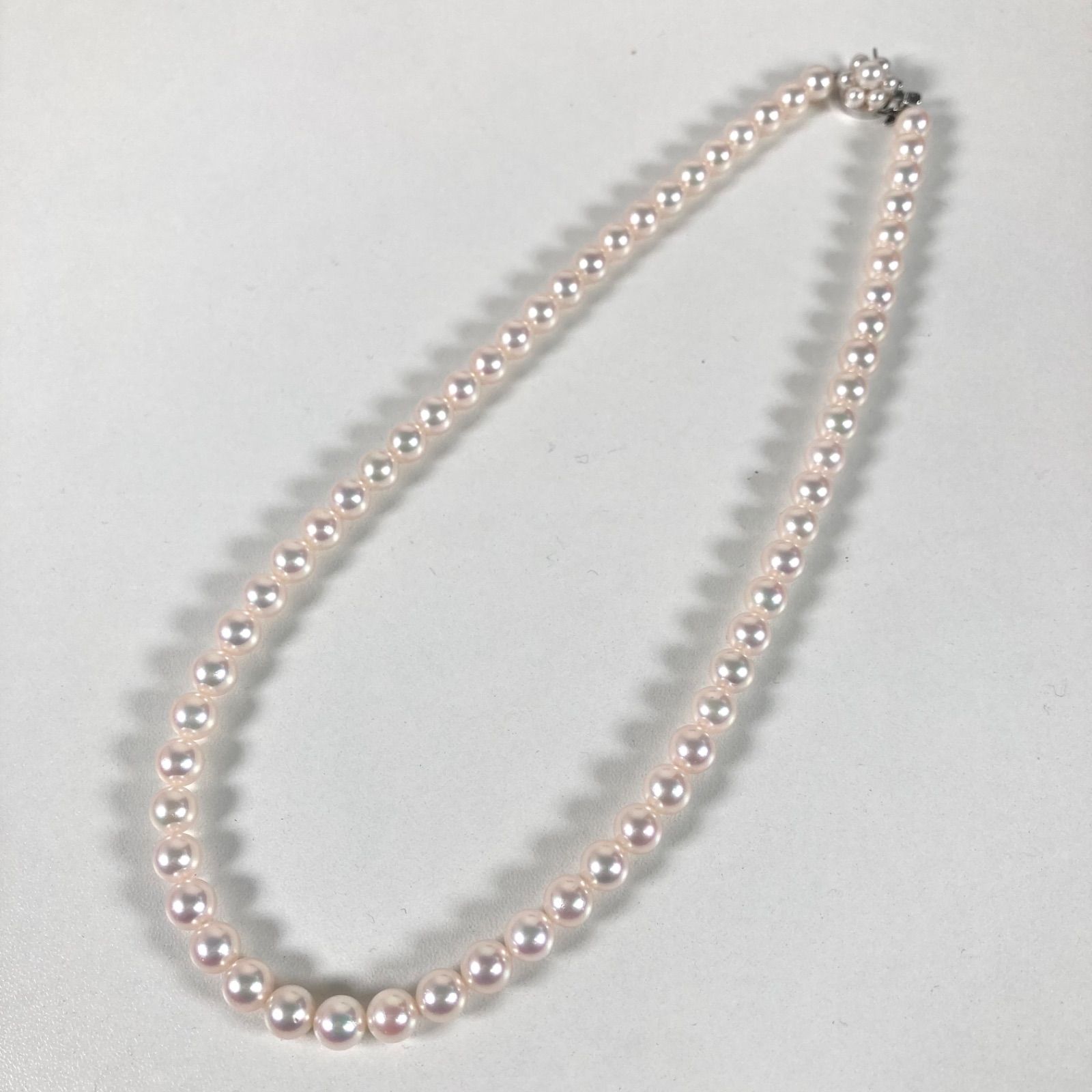 m105 POLA ポーラ パールネックレス アコヤパール 本真珠 約6.5-7.0mm