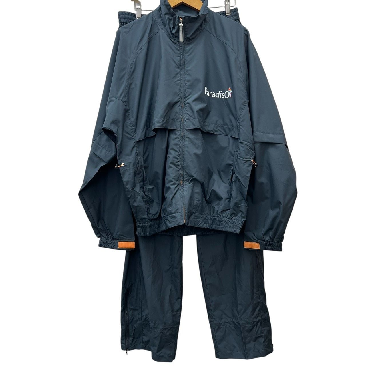 Paradiso パラディーゾ レインウェア 上下 メンズ ネイビー メンズ L