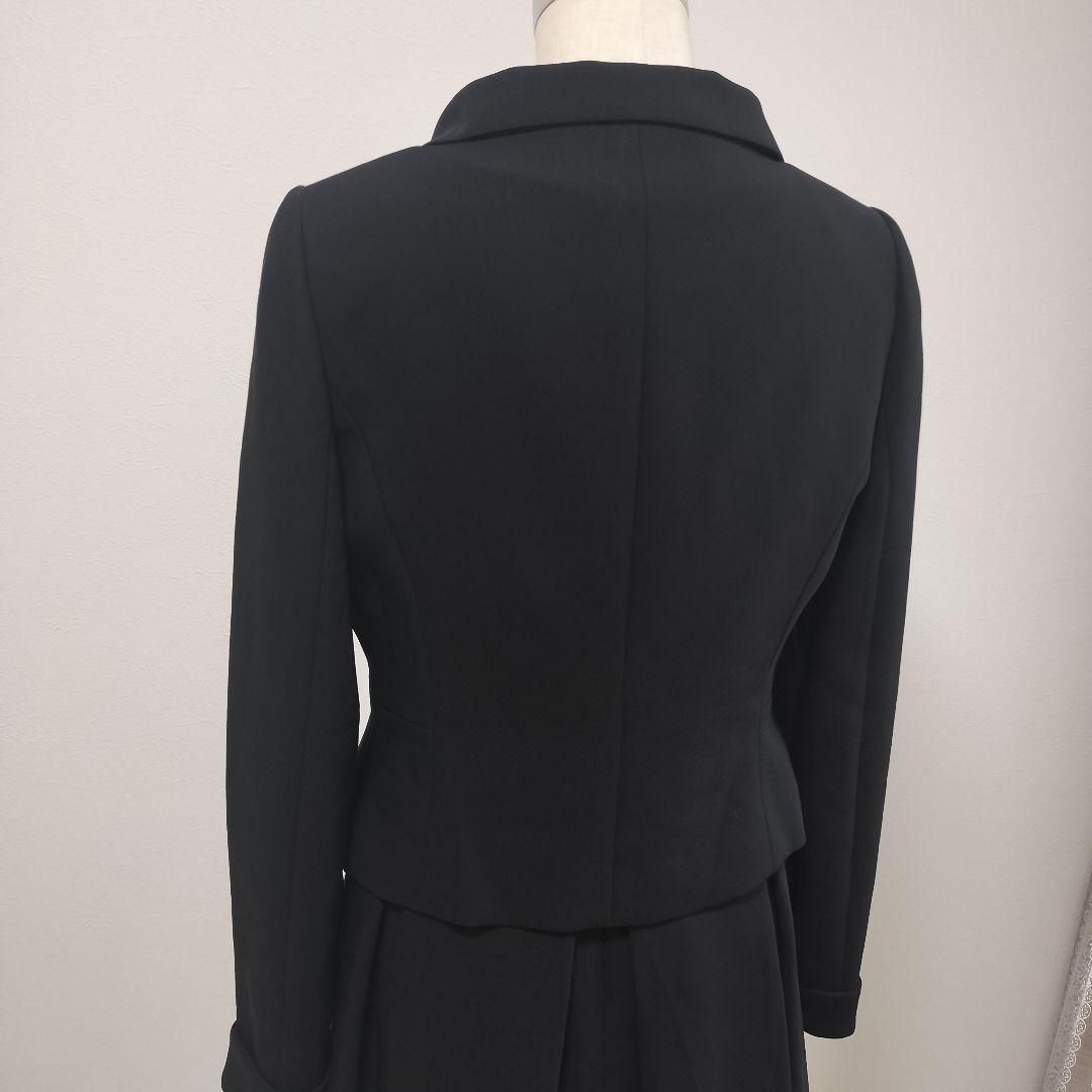  ユキトリイ フォーマル セットアップスーツ ワンピース お受験 ブラック 黒 11号 L その他 スーツ フォーマル