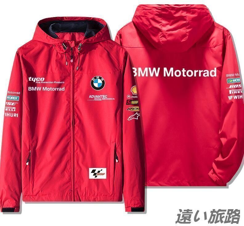 BMW スレーシング ジャケット バイクウエアグッズ 長袖 防風 厚手 冬服 秋冬新品