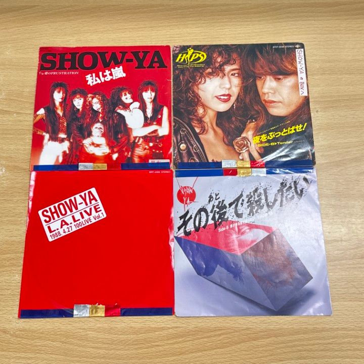 SHOW-YA レコード ○01)【同梱不可】【すべて見本盤】SHOW-YAのEPレコード4点
