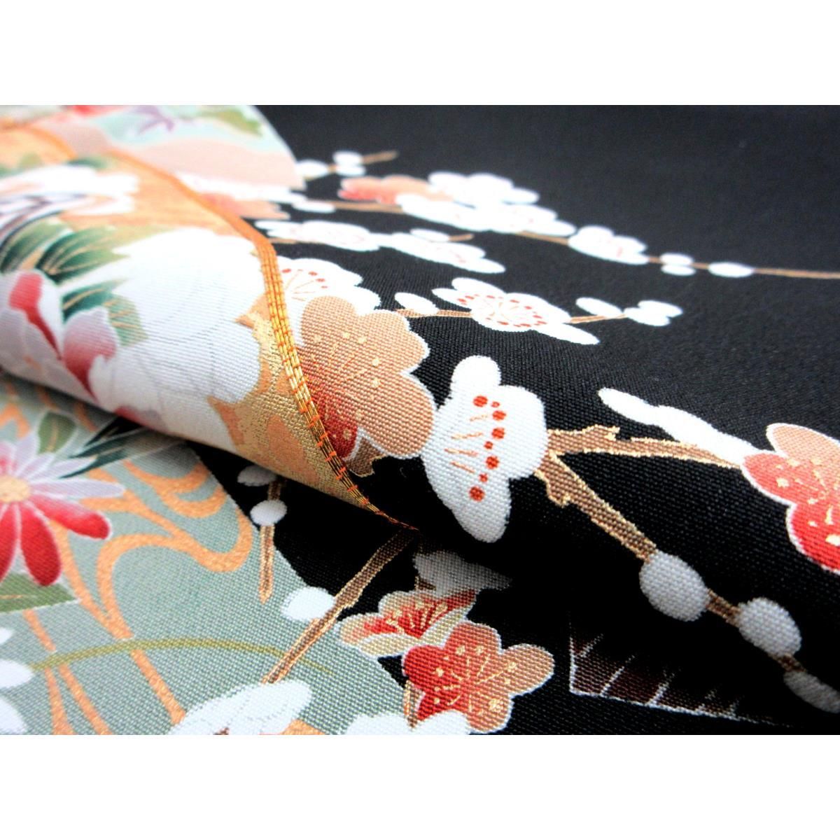 刺繍入り 違い鷹の羽