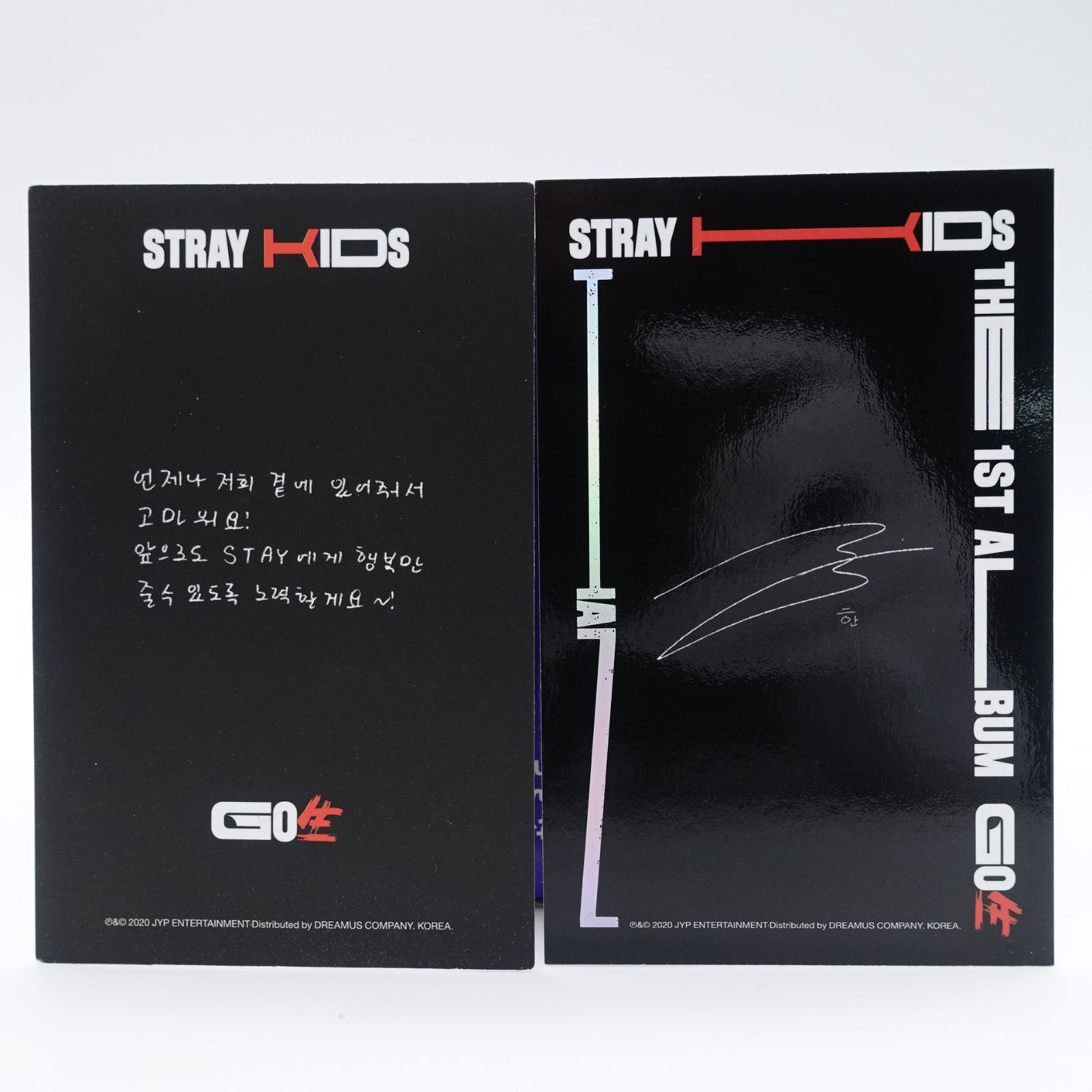 Stray Kids スキズ ハン　GO生　トレカ Stray kids ハン GO生 トレカ フォト カード HAN ハニ ストレイキッズ