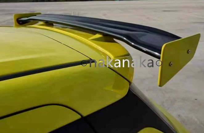 SUZUKI スイフト スポーツ 4代目 ZC33S ハーフカーボン リア スポイラー JD型 2017 09-現行 4分割 貼付タイプ