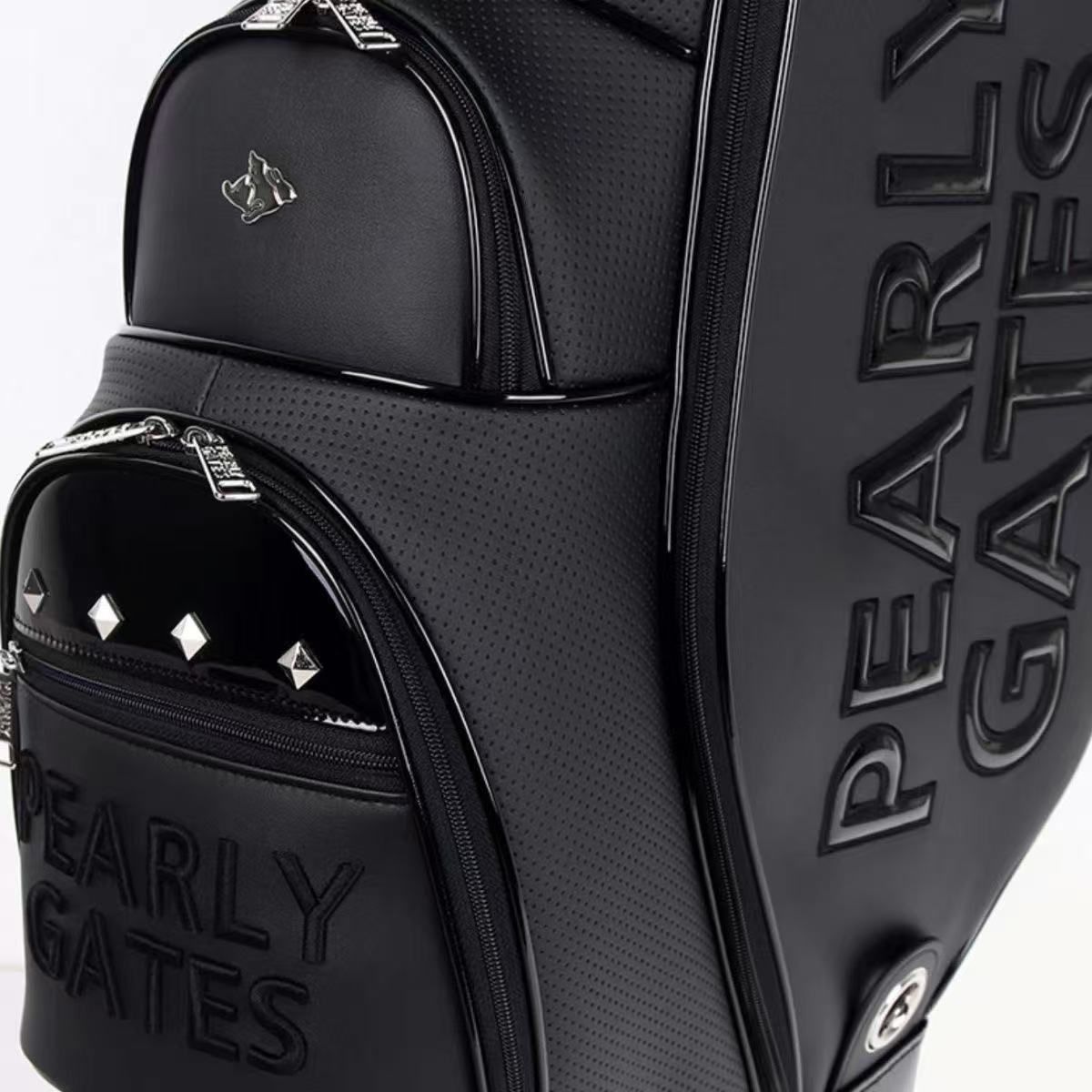 新品PEARLY GATES パーリーゲイツ ブラック キャディバッグ ブラック