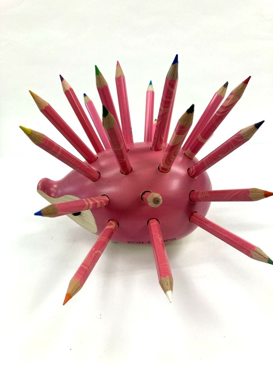 コヒノール 色鉛筆スタンド ハリネズミ 9960M24002 9960 ブルー 24色セット 正規輸入品 | コヒノール 色鉛筆スタンド ハリネズミ 9960M24002 9960