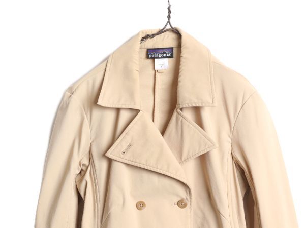patagonia - 05年製 パタゴニア メトロ ガイド ジャケット レディース M 程 古着 PATAGONIA アウトドア ダブルブレスト テーラード ブレザー ストレッチ お得なクーポン配布中!】 05年製 パタゴニア メトロ ガイド