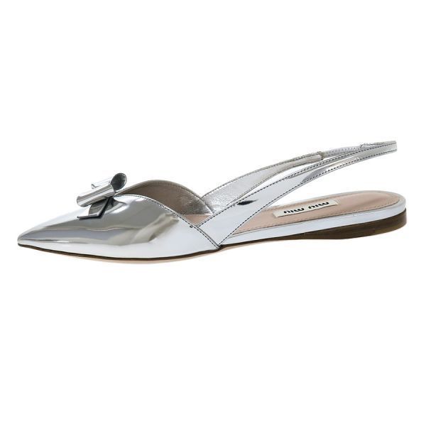 ミュウミュウ レザーシューズ Bランク