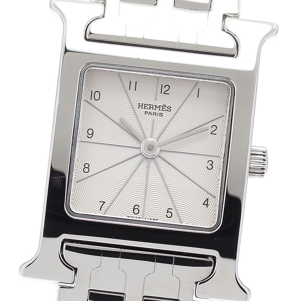 エルメス HERMES HH1.210 Hウォッチ クォーツ レディース内 き_884091