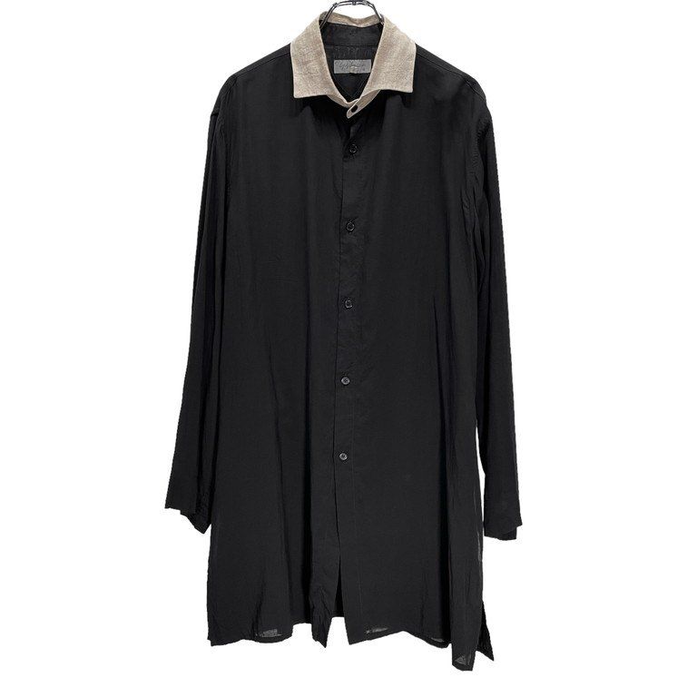 Yohji Yamamoto Pour Homme 22SS スペアカラー付きシャツ