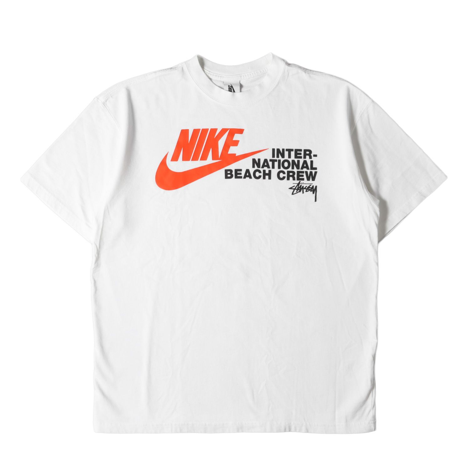 美品 STUSSY ステューシー Tシャツ サイズ:M 20SS NIKE コラボロゴ ...