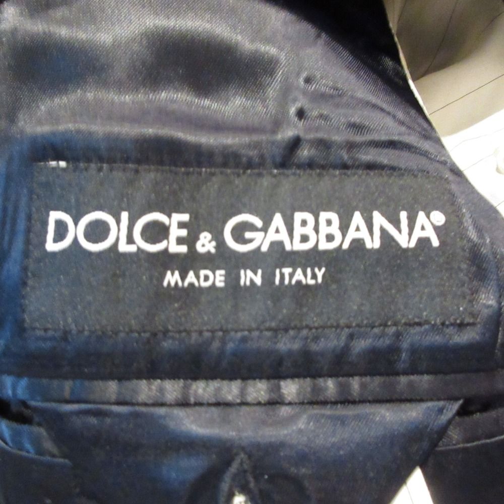 美品✨ドルチェ&ガッバーナ MARTINI 52 光沢 テーラードジャケット 黒 美品 DOLCE&GABBANA ドルチェ&ガッバーナ ドルガバ MARTINI