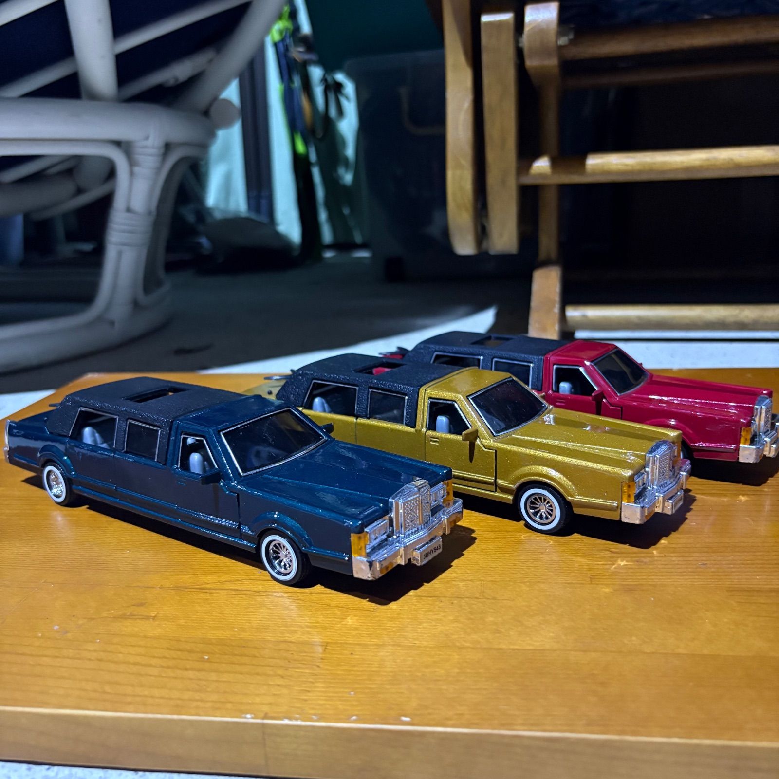 キャデラックリムジン ミニカー 3点セット - メルカリ