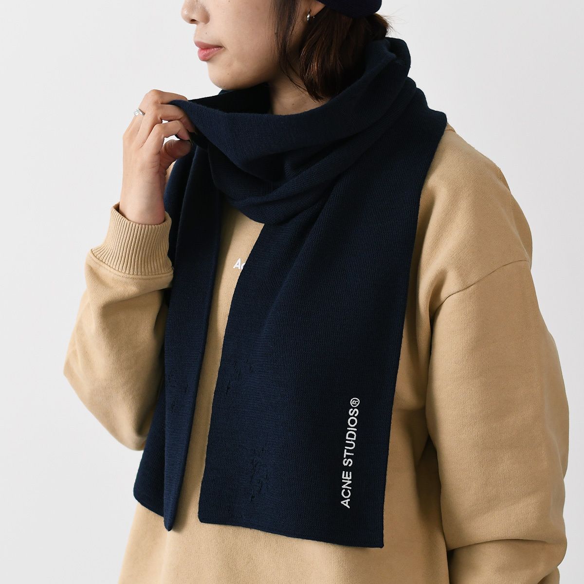 ACNE STUDIOS アクネストゥディオス マフラー Kornoto Vintage ウール