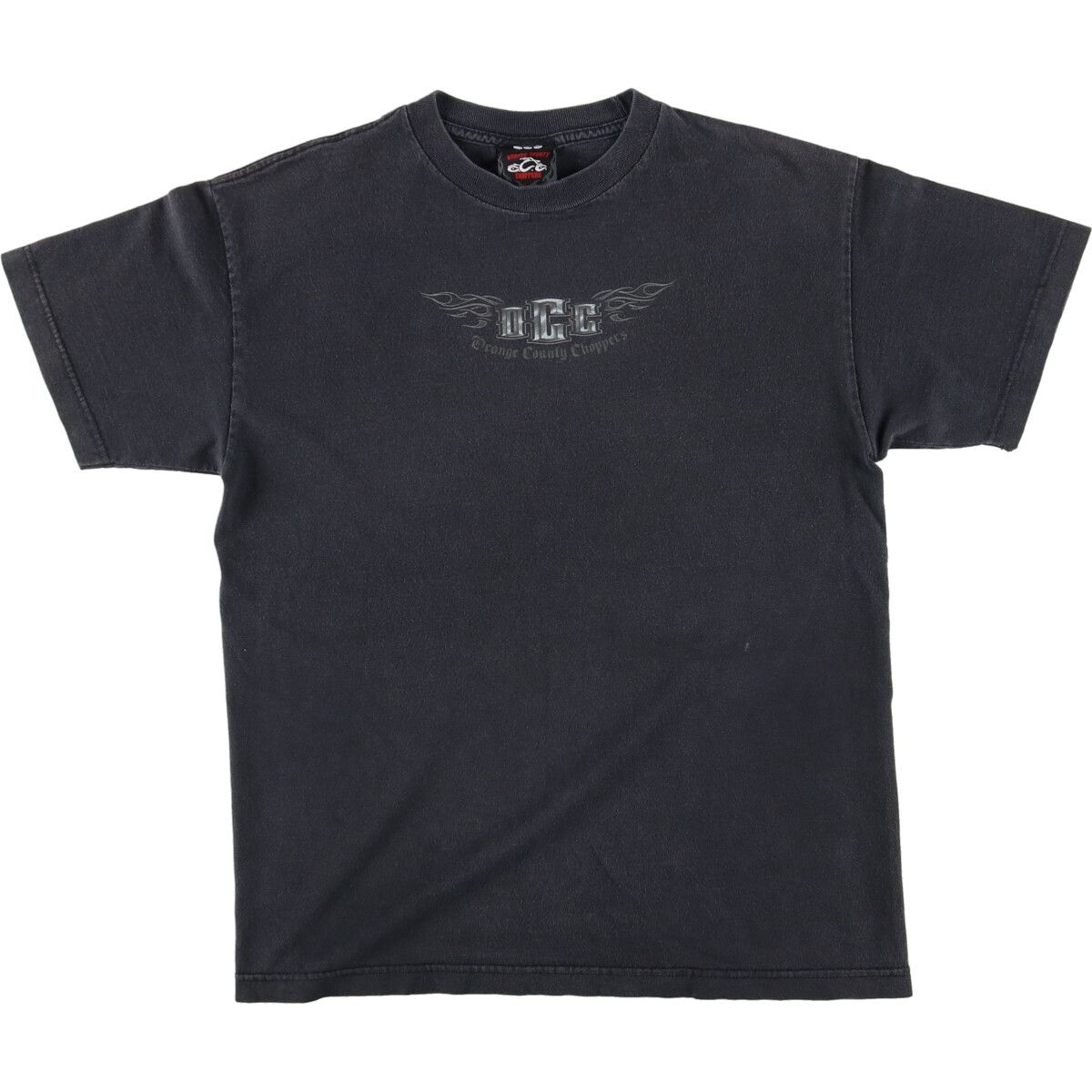 古着 ORANGE COUNTY CHOPPERS バックプリント モーターサイクル バイクTシャツ メンズM/eaa430219