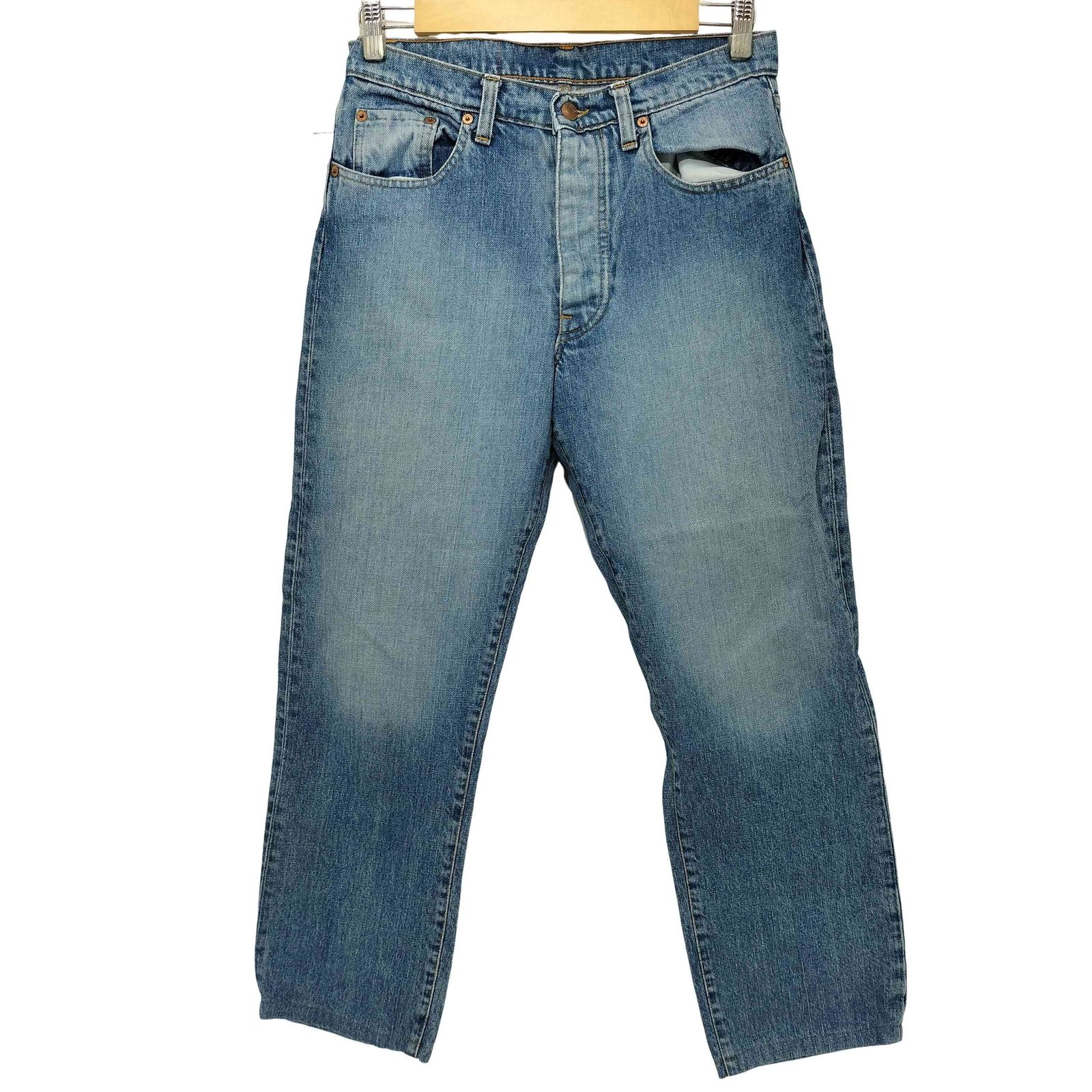 希少レア！90s CHIPIE シピー デニムパンツ ポケットアップリケ 古着