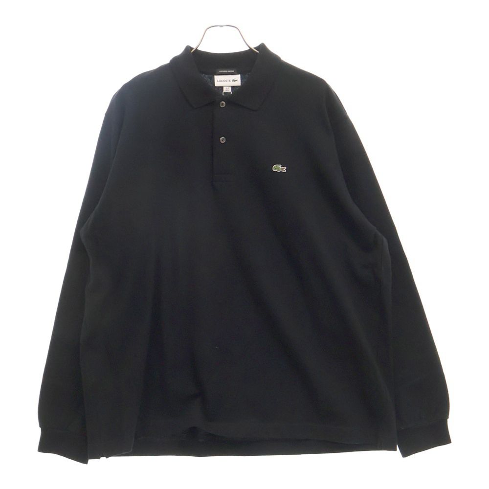 LACOSTE(ラコステ) BEAUTY&YOUTH別注 長袖ポロシャツブラック LACOSTE(ラコステ) BEAUTY&YOUTH別注 長袖ポロシャツブラック LACOSTE
