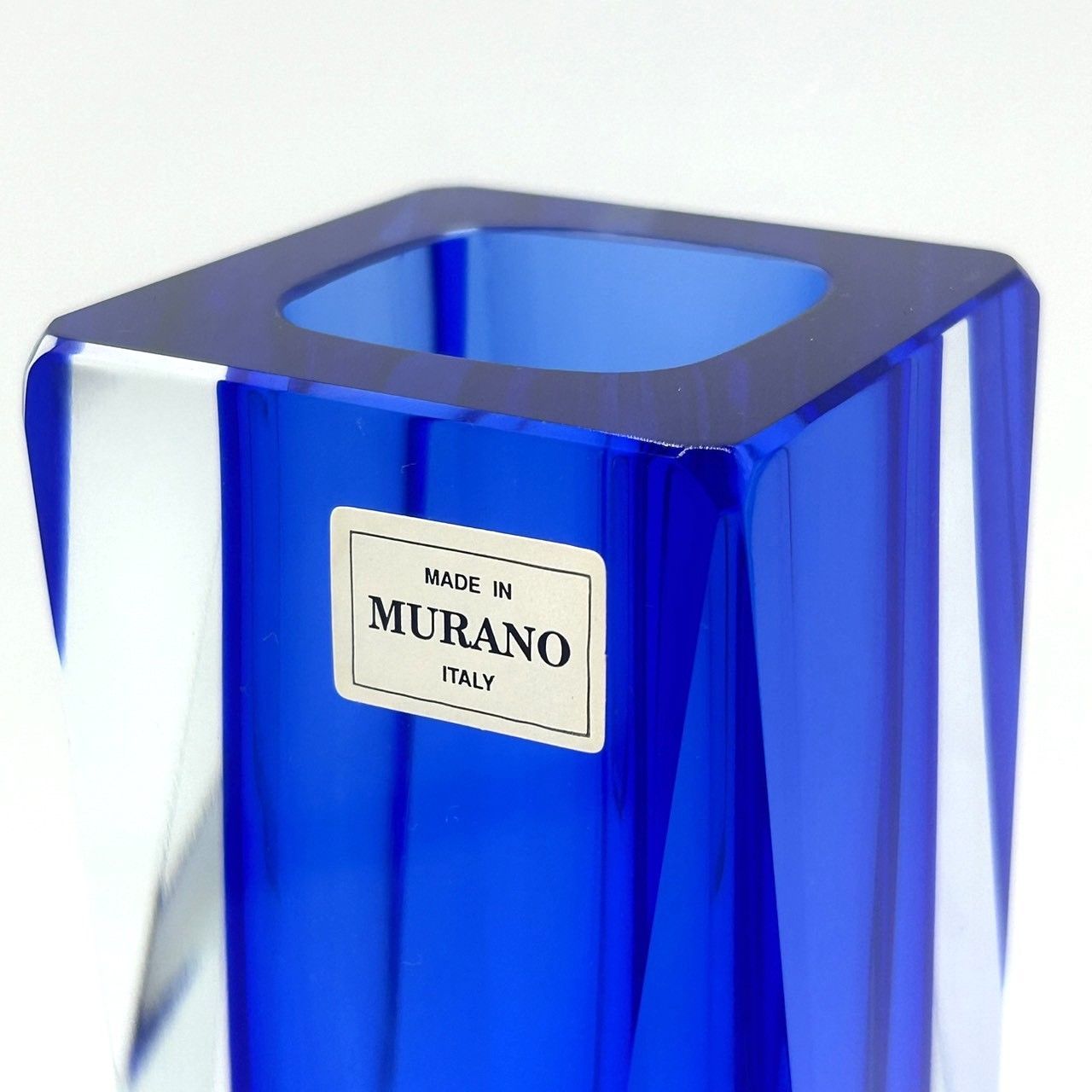 新品】25.5cm ムラーノ MURANO ガラス クリスタル ヴィンテージ
