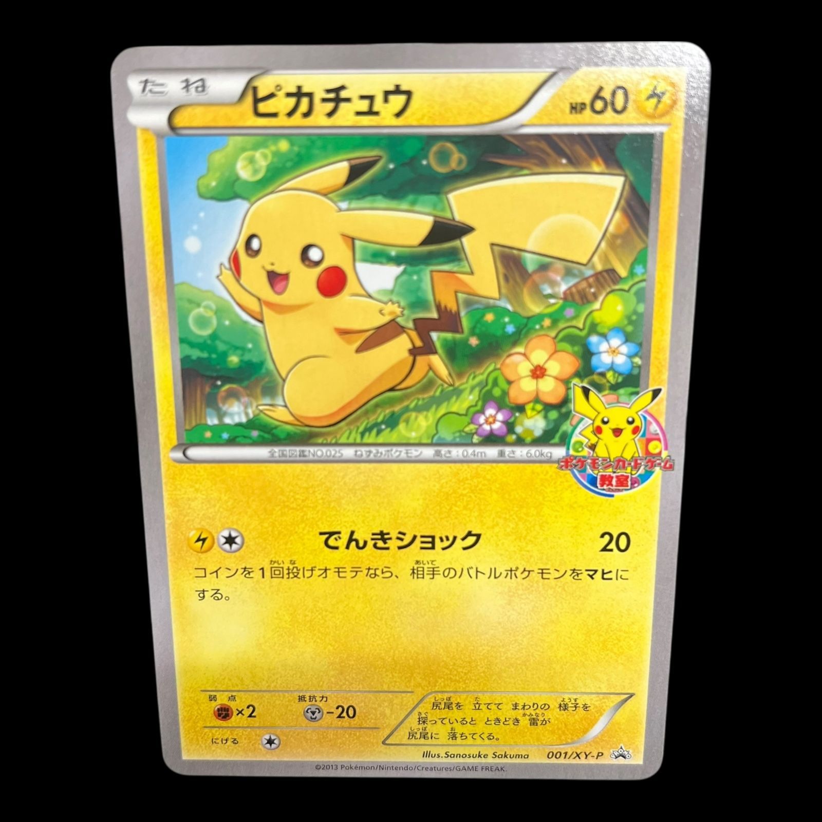 ピカチュウ ポケモンカード教室 psa10 001/xy-p