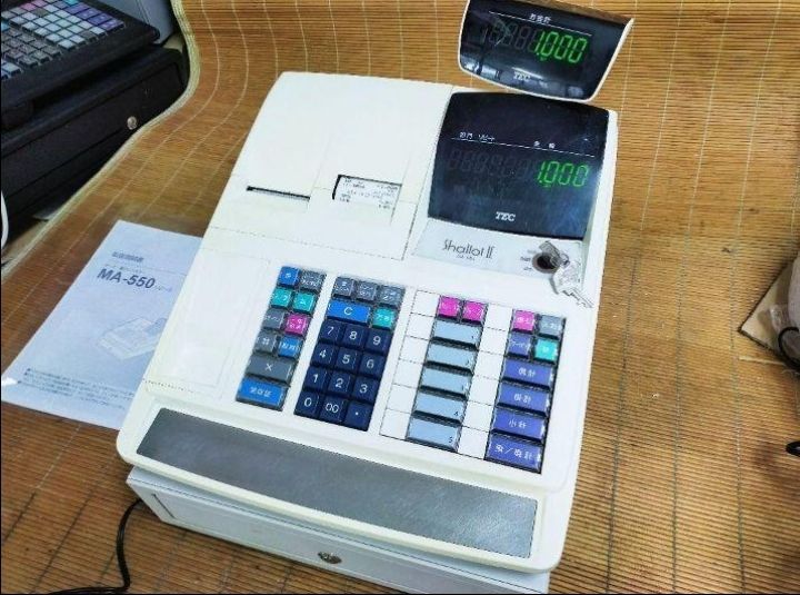 【驚きの値段で】 MA-550 テックレジスター ツインプリンター 279907 人気機種 店舗用品